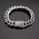 Pulseira Cuban Ice Cravejada