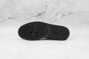 Jordan 1 Low Black Metallic Silver