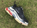 Balenciaga Triple S Black White Red