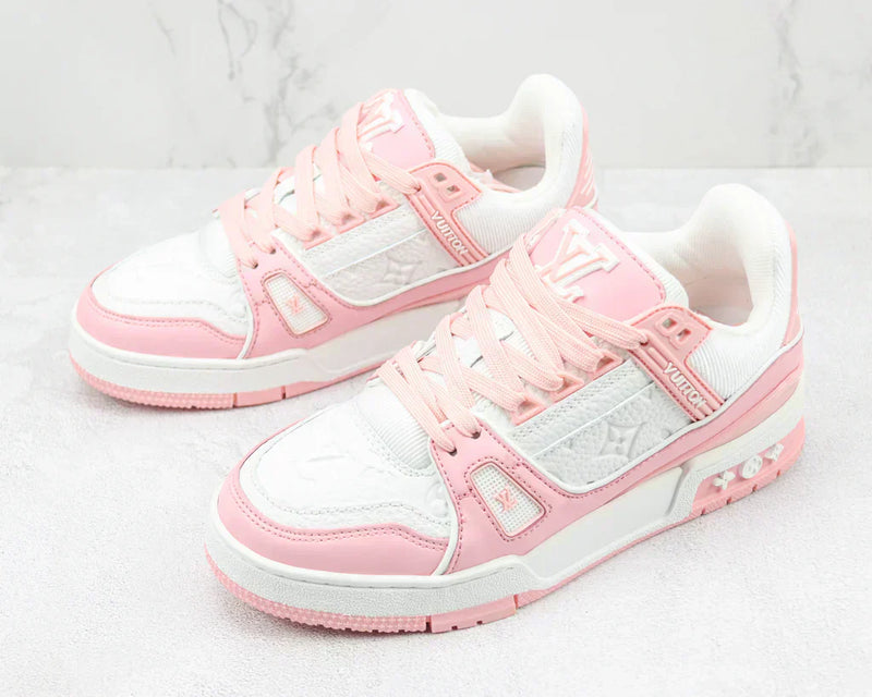 Louis Vuitton Trainer Pink Rose
